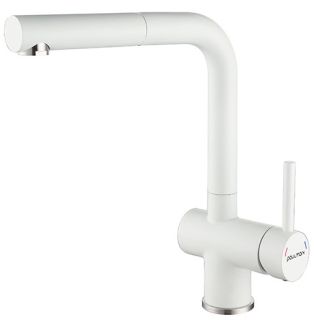 Смеситель для кухни Paulmark Dosse Do214418-431 белый матовый