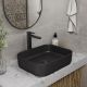 Раковина накладная DQ Berlin DT1431425 50см чёрный