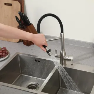 Смеситель для кухни Frap F4398-5 сатин