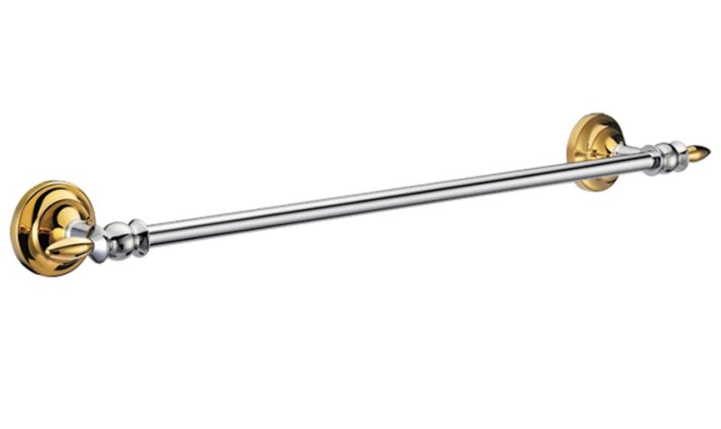 Полотенцедержатель Melana MLN-820001 хром/золото