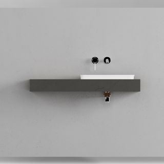 Столешница Velvex Unit 120, белый мрамор