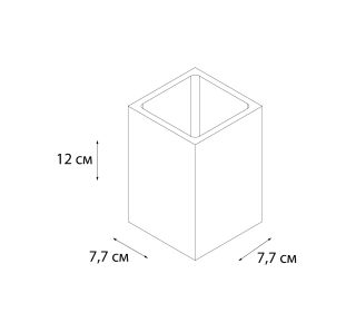 Стакан для зубных щеток FIXSEN Gusto (FX-300-3)