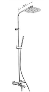 Душевая стойка Paini Cox 78CR687TH с термостатом хром