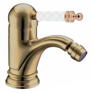 Смеситель для биде Boheme MEDICI Ripresa Murano White бронза