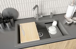 Кухонная мойка Florentina Ромия 770 бежевый