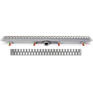 Душевой лоток Veconi Medium 950 V950M с решеткой Хром глянцевый