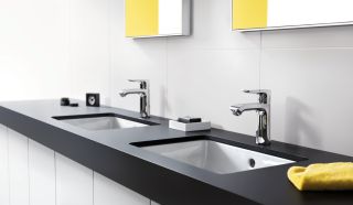 Смеситель Hansgrohe Metris 31080000 для раковины с д/к