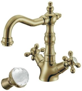 Смеситель для раковины Boheme Medici 312-SW бронза