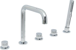 Смеситель на борт ванны Allen Brau Priority 5.31007-00 Хром