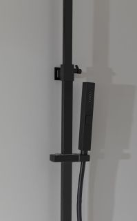 Душевая система Allen Brau Infinity 5.21012-31 Черная матовая