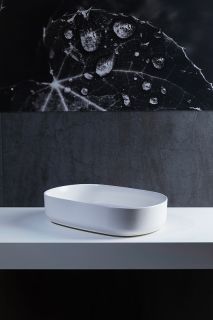 Раковина-чаша Allen Brau Fantasy 55 4.11022.21 Белая матовая