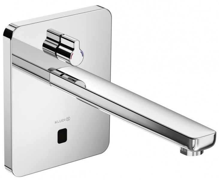 Встраиваемый электронный смеситель для раковины Kludi Zenta хром 3840005