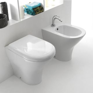 Биде напольное Kerasan Aquatech 372101*1 Белое