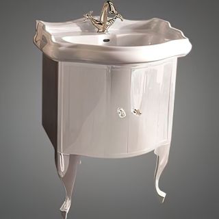 Тумба под раковину Kerasan Retro 7361K5 напольная белая