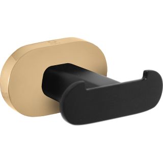 Двойной крючок Rav Slezak Yukon YUA0102CMATZ Черный матовый Золото