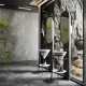 Металлическая структура-консоль Kerama Marazzi Cono CO.44\BLK.M 44 см чёрный матовый