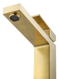 Смеситель для раковины Wonzon & Woghand Cube WW-88239016-BG брашированное золото
