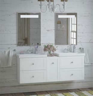 Зеркало с подсветкой Corozo Альпина 50см SD-00001189