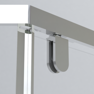 Душевой уголок Vincea Stresa VSP-1S900CLB 90x90 см