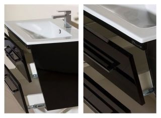 Тумба под раковину Bellezza Берта 60см чёрный 00000003547