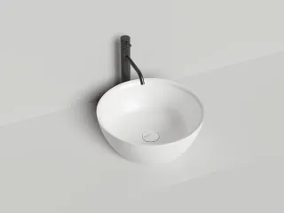 Накладная раковина Salini Alda 02 S-Stone 1102210M 43см белый матовый