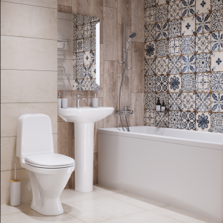 Пьедестал Sanita Самарский белый