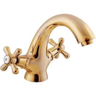 Смеситель для раковины Rav Slezak Morava retro MK128.5Z золото