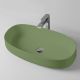 Раковина ArtCeram Cognac COL005 44 00 verde salvia 68 см
