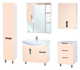 Тумба под раковину Bellezza Лагуна 75см бежевый 00000001386