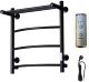 Электрический полотенцесушитель Тругор Пэк сп 5 П с полкой 60x50см чёрный Пэксп5П/6050черныйВГП