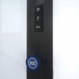 Душевая кабина Black and White Galaxy G8038 110x90 8038000 с гидромассажем