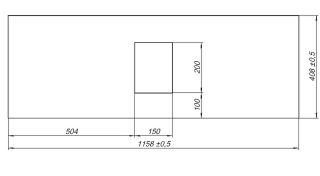 Столешница под раковину Allen Brau Priority 120 1.31012.M Мрамор