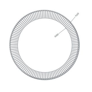 Зеркало Artceram Lord ACS018 01 в керамической раме с LED-подсветкой и сенсорным выключателем белое