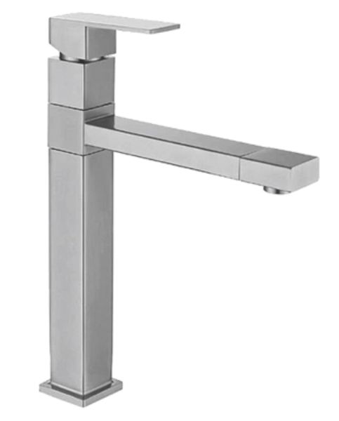 Смеситель для кухни Melana Cubo MELANA-610203 сатин