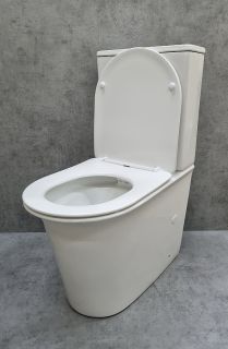 Унитаз CeramaLux 1223A с бачком и сиденьем Микролифт