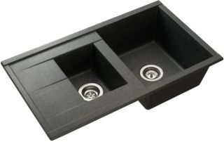 Мойка кухонная Акватон ДЕЛИЯ 87 графит