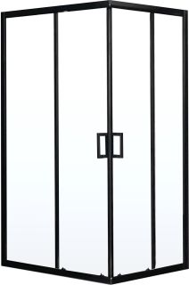 Душевой уголок Royal Bath HPD 120x100см чёрный RB1120HPD-T-BL