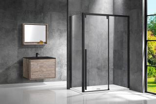 Душевой уголок Vincea Lugano VSR-1L1012CLB-1 120 x 100 см