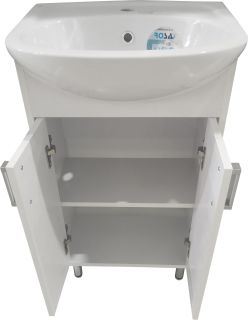 Тумба под раковину Corozo Колор 50см белый/синий SD-00000710