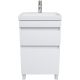 Тумба с раковиной IDDIS Zodiac 50 ZOD5CBFi95K Белая