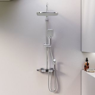 Душевая стойка Damixa Gala 953770000 с термостатом Хром