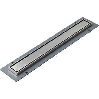 Душевой лоток Logan L002L-550 с решеткой Нержавеющая сталь под плитку