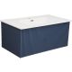 Тумба под раковину La Fenice Terra  FNC-01-TER-BG-80 синяя матовая 80 см