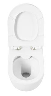 Подвесной унитаз Cezares Molveno безободковый белый CZR-2468-TH-R