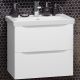 Тумба под раковину Opadiris Элеганс 60 00-00006894 Белая матовая
