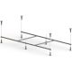 Каркас для ванны AM.PM X-Joy 180x80 W94A-180-080W-R Серый
