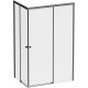 Душевой уголок AM.PM X-Joy W94G-403-12080-BТ 120х80 профиль Черный матовый стекло прозрачное