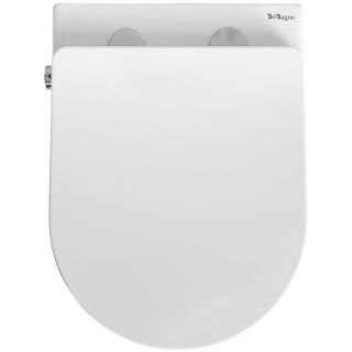 Унитаз подвесной BelBagno Uno BB3105CHR-BS/SC с сиденьем Микролифт