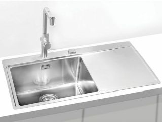 Кухонная мойка Alveus Pure 50L KMB-90 860x525 1103652 Брашированная сталь