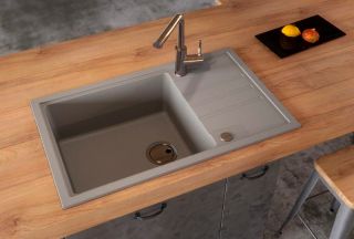 Кухонная мойка Alveus Granital Intermezzo 130 Beige G55 780x480x200 1117048 Бежевая